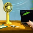 thumbnail image 2 of Ventilador de mano Cateissary 2 en 1 recargable portátil ajustable blanco, 2 of 6