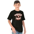 thumbnail image 5 of Classic Halloween Trick or Treat Crewneck T Shirts Boy Girl Teen Brisco Brands S, 5 of 5