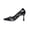 Black, variant on Black Ladies Pointed Toe Stiletto Heels Plus Size Breathable Mesh Floral Embroidered Pumps Dress Shoes For Party Evening