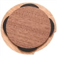 thumbnail image 3 of 3X Guitar Wooden Soundhole Sound Hole Cover Block Feedback Buffer Mahogany Wood for EQ Acoustic Folk Guitars 7, 3 of 8