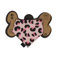 thumbnail image 1 of Pañuelo para Mascota Mi Pañuelo Doble Vista Leopardo Rosa Talla L, 1 of 3