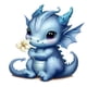 thumbnail image 1 of 5D DIY Kit Dragón Joven Del 30x30cm, 1 of 9