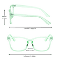 thumbnail image 7 of OWL Square Blue Light Glasses Computer Screen Time Specs for Men and Women, 7 of 7