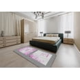 thumbnail image 5 of Ahgly Company Machine Washable Indoor Rectangle Transitional Gainsboro Gray Area Rugs, 7' x 10', 5 of 7