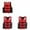Red, variant on Gosuguu Adult Life Jacket ,Adjustable Buoyancy Vest for Kayaking, Skiing, Fishing, and Watersports Personal Flotation Device for Safe Water Activities