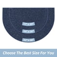 thumbnail image 4 of JAATOP 24"x 36" Doormat, Non-Slip Absorbent Welcome Mat, Dirt Trapper Indoor Entryway Rug, Machine Washable, Blue, 4 of 7