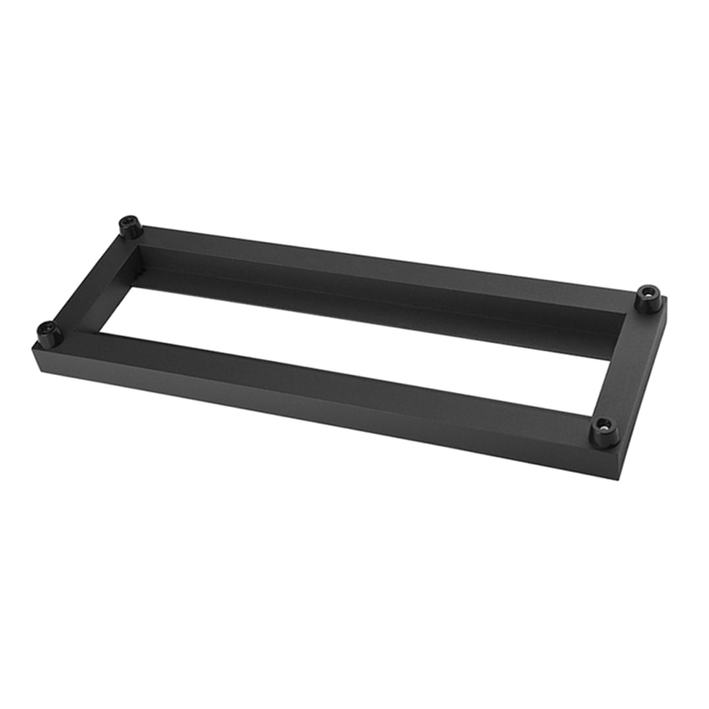 Portable Guitar Effect Pedal Mount Stand Small Size Guitar Pedal Board with Portable Carrying Bag and 2 Rolls of Tapes