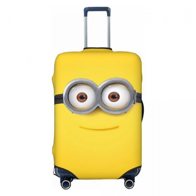 Custom Minions Luggage Cover Protector Washable Travel Suitcase Covers