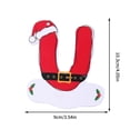 thumbnail image 2 of Adornos de árbol de Navidad del alfabeto de Caperucita Roja | Juego de 26 decoraciones colgantes festivas de acrílico | Letras caprichosas para corona y exhibición navideña | Diseño de bucle fácil |, 2 of 2