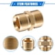 thumbnail image 4 of Conector de manguera de latón adaptador macho 14mm M22x1.5 a M22x1.5 de Unique Bargains, 4 of 7