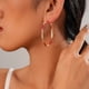 thumbnail image 5 of 3 Pairs Of Women's Earrings Silvers Needle Earring Set Women's Thick And Lightweight Earrings Women's Jewelry Gift, 5 of 8