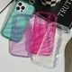 thumbnail image 4 of Funda de lujo con patrón de ondas de agua para iPhone 11 15 16 Pro Max Funda para iPhone 14 13 12 Pro Max XR 7 8 16 Plus X Xs SE 6s Funda de silicona, 4 of 5