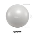 thumbnail image 3 of Pelota Pilates Xtreme Life Gym Profesional 75cm plateado Hasta 300 Kilos, 3 of 7