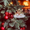 thumbnail image 4 of Reno Personalizado perfecl Familia Colgante Adornos Navidad 5 cabeza, 4 of 8