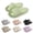 Green, variant on Cloud Soft-Sole Non-slip Slides Thick-Sole Breathable Comfortable Summer Footwear Beige 38