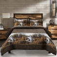 thumbnail image 1 of Ensemble de Couette Approche Canard, Couette de Chasse Canard Rustique, Canard Tissu Coton, Ensemble de Couette Imprimé pour Chambre à Coucher, Chasse & Extérieur, Visi-One, 1 of 2