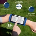 thumbnail image 6 of Pro Athletics Football Quarterback Playbook Wristbands for Adult and Youth - Wrist Coach for All Sports with 3 Compartments Youth One Pack, 6 of 6