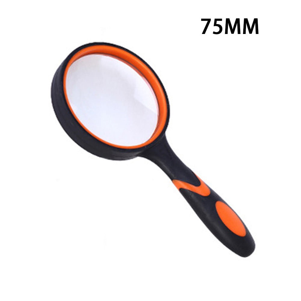 50/65/75/100mm Magnifying Glass Handheld Magnifier Jewelry Read Eye Loupe Glass 
