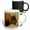 Multicolor, variant on 3drose, Bison Profile, Lamar Valley, Yellowstone National Park, Wyoming, Usa, 11oz Two-tone Green Mug