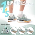 thumbnail image 2 of Men's Orthopedic Road Running Shoes: Comfortable Arch Supports Orthotic Sports Fashion Sneakers, Casual Outdoor Hiking Tennis Athletic Walking Shoes, 2 of 9