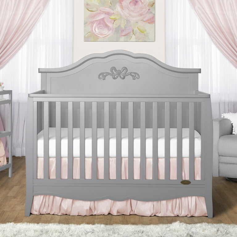 Dream On Me Jasmine 4-in-1 Convertible Crib, New Zealand Pinewood
