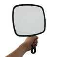 thumbnail image 5 of Monyance mirror with handle Professional Handheld Salon Barbers Hairdressers Mirror with Handle (Black)(12.6X9.06X0.31Inches), 5 of 10
