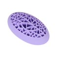 thumbnail image 2 of Organizador de caja de estante de lápiz labial jinwen silicona para lápiz delineador de ojos Violeta, 2 of 5