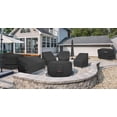 thumbnail image 4 of Porch Shield Housse pour Foyer - Imperméable 600D Robuste pour Bol de Feu Rond de Patio Noir - 40 Pouces, 4 of 8