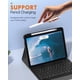 thumbnail image 3 of Funda con teclado MoKo para iPad Air de 11 pulgadas, M3/M2, 10,9 pulgadas, quinta y cuarta generación, 3 of 6
