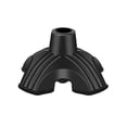 thumbnail image 2 of Morrean Crutch Tips 2 Pack Set, 3/4 inch Heavy Duty Walking Cane Tips, No-Slip Quad Cane Replacement of Black Rubber Tips, Walking Stick Base, 2 of 6