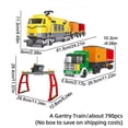 thumbnail image 1 of SALYWEE Track & Train Model Building Blocks Toy, Vintage Steam Passenger Train, Christmas Gift, Home Decorations, 1 of 10