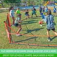 thumbnail image 6 of GoSports Gagagon 15 ft Gaga Ball Pit - Portable Indoor/Outdoor Game Set - Includes 2 Balls and Carrying Case, 6 of 7