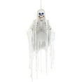 thumbnail image 2 of Haunted Hanging Skeleton with Light Up Blue Eyes, 2 of 4