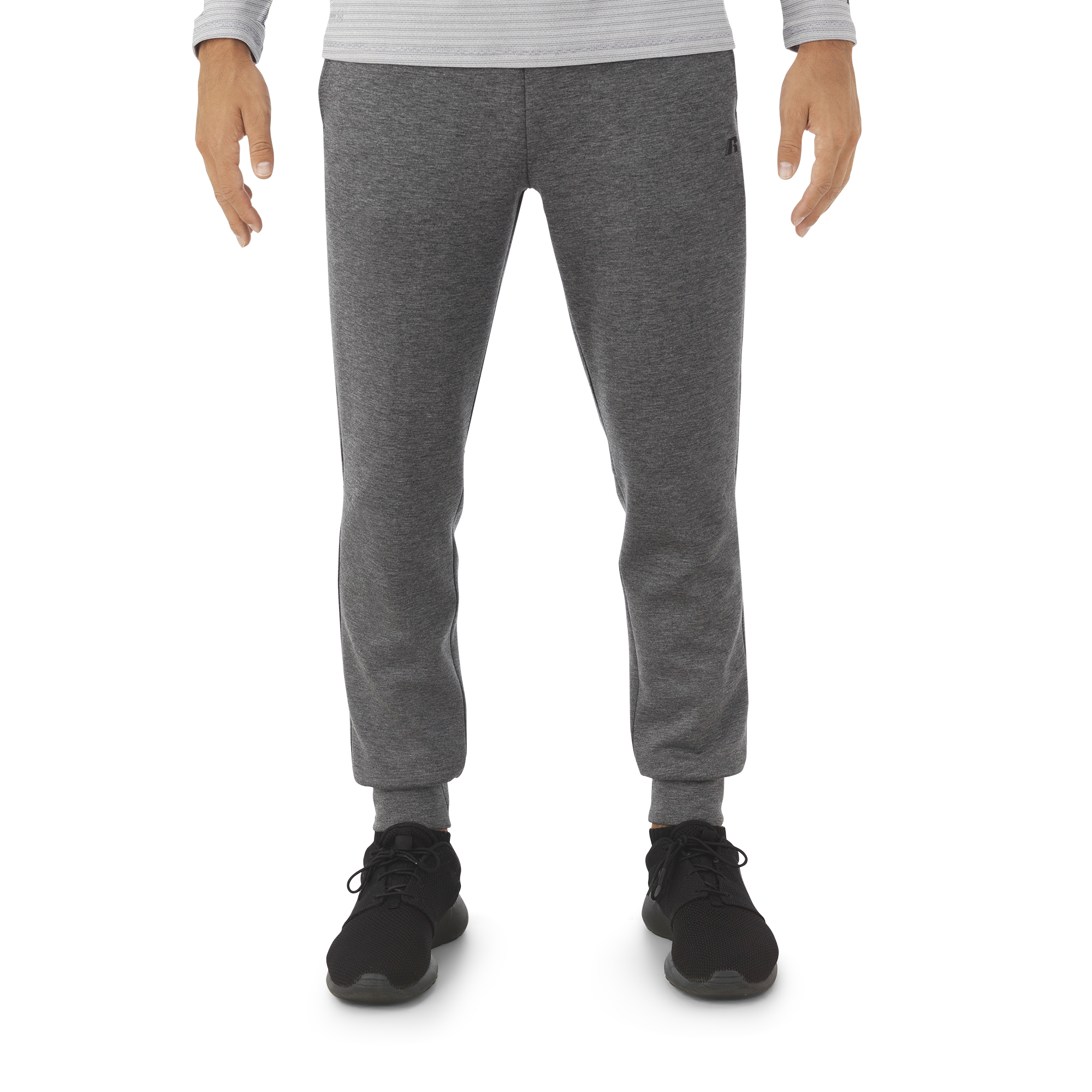 russell men's double knit joggers