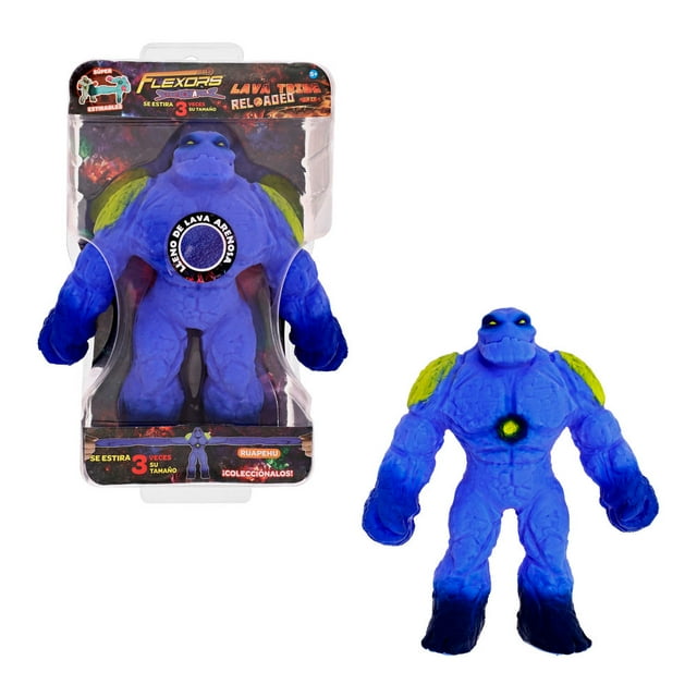 Figura Estirable Ruz Flexors Lava Tribe Reloaded (Ruapehu 20 cm Azul)