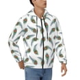 thumbnail image 4 of Zip Up Hoodies for Men - colorful grass Long Sleeve Comfrt Men'S Fashion Hoodies & Sweatshirts, Jackets for Men Hoodies Pullover Clothing Clothes with Pouch, 4 of 5