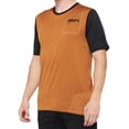 thumbnail image 1 of 100% MTB Ridecamp Short Sleeve Jersey Large Terracotta | Black, 1 of 3