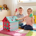 thumbnail image 4 of Costway 7PCS Kids Soft Foam Playhouse with Separable Alphabet & Numbering for Boys & Girls Multicolor, 4 of 11