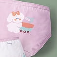 thumbnail image 5 of CAUYDY 6 12 18 Monthes Infant Girls Cotton Briefs 2T 3T 4T Toddler Girls Panties Baby Underwear 5T 6T 7T Kids 4-Pack Cute Floral Print Underpants (Sizes 2-3 Years,L04-Purple), 5 of 5