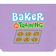thumbnail image 3 of Inktastic Baker in Training Baking Baby Bandana Bib, 3 of 4