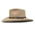 thumbnail image 2 of Stetson Men's Hutchins 3X Wool Felt Cowboy Hat (Stone, 7 3/8), 2 of 5
