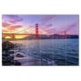 thumbnail image 1 of Bridge Ceramic Tile Mural Kitchen Backsplash Bathroom Shower, 400295-XL64, 1 of 3