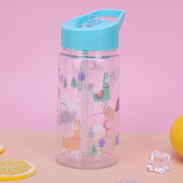 Botella de agua para niños, botella de bebida deportiva de 450ML, artículos para beber a prueba de fugas, regalos para niñas y niños Hugtrwg Para estrenar