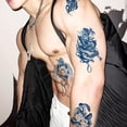 thumbnail image 4 of Temporary Tattoos, 8 Sheets 1-2 Weeks Lasting Tattoo Stickers for Kids Adults, 4 of 5