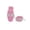 Pink, variant on Foldable Silicone Cup, 6.7x3.3x2.4in 475ml Collapsible Water Bottle with Lid for Camping Hiking Gym - Travel Cup