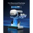 thumbnail image 2 of VR Charging Dock for Meta Quest 3/Quest 3S, Fast Charging Station with RGB 2 Rechargeable Batteries for Oculus Quest 3 Accessories, VR Headset Holder Stand & Controller Mount, 2 of 7