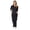 Black, variant on Two Piece Scrub Set (Purple, X-Large)