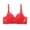 Red, variant on Lingerie for Women IntimatesElegant Lace Gathered Bralette with Adjustable Straps for Comfortable Support Soft Everyday Wear Red 46