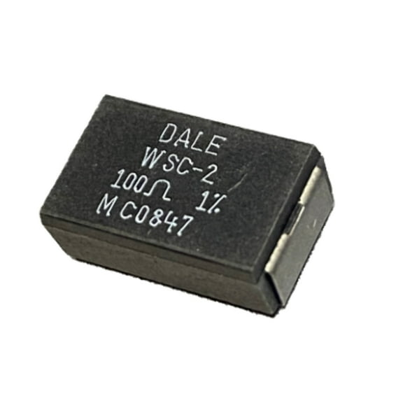 WSC0002100R0FBA Resistor Wirewound 4527 100 Ohm 1% 2W ±20ppm/°C J-Lead SMD Automotive Bag