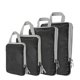 thumbnail image 1 of Kompressionspackningskuber, 4-pack Ultralätta Packningskuber för Kabinväska, Resepackning för Väska Organiseringsväska, 1 of 5